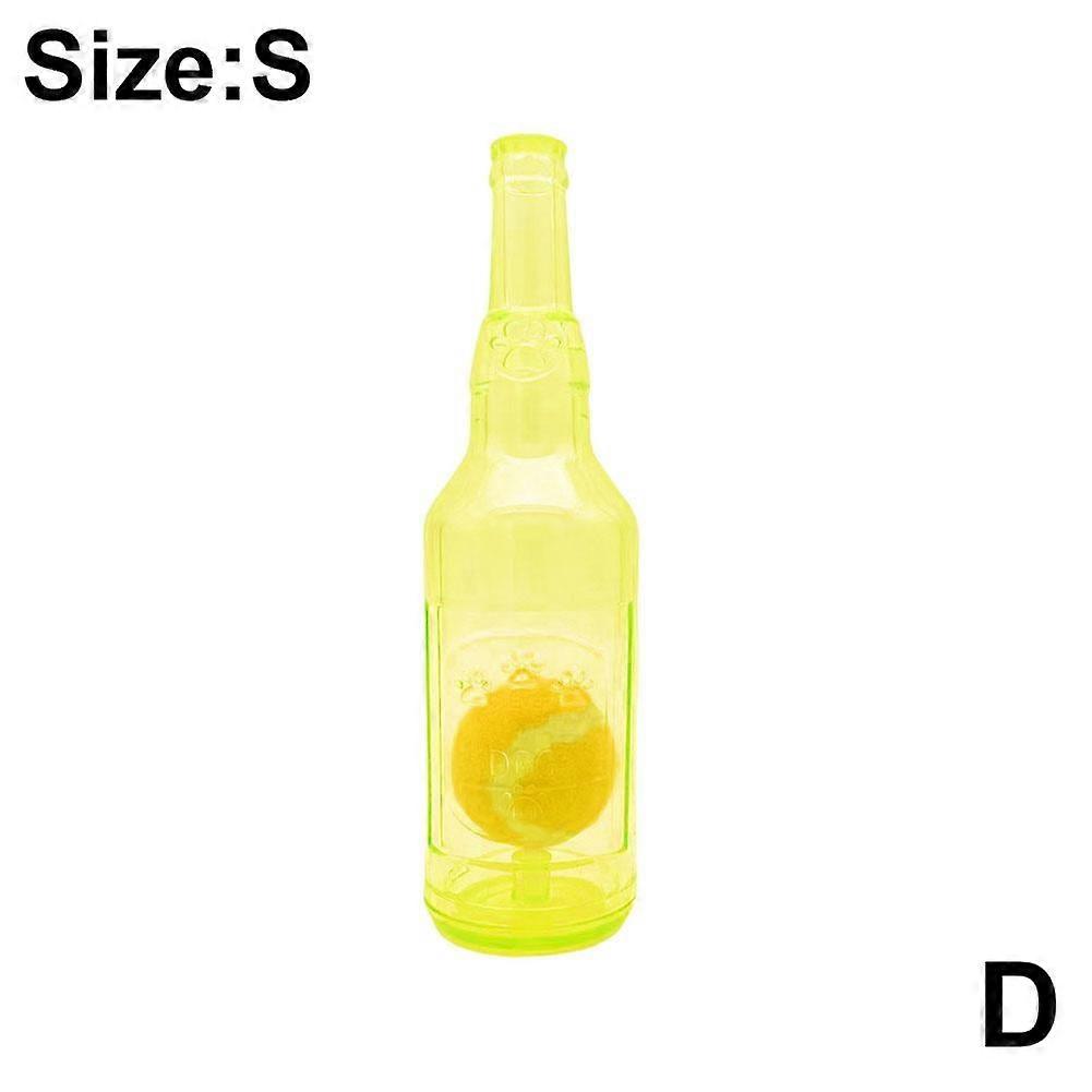 Crunch Play Bottle Toy, Compatible with Dog Chew & Interactive Tennis Ball for Mental & Physical Exercise