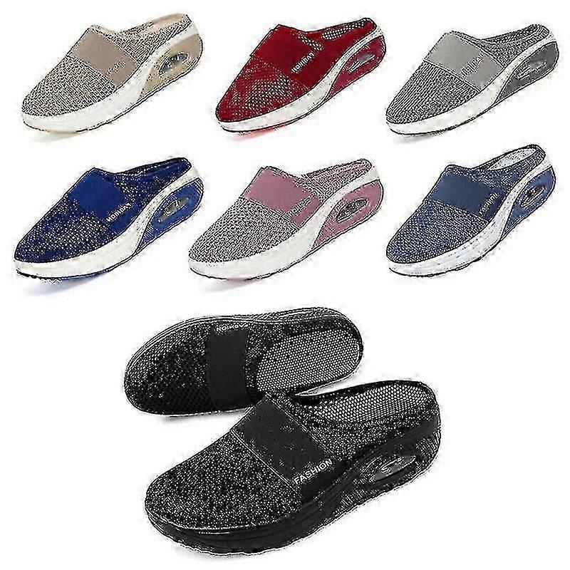 Vzduchový polštář Slip-On Chůze Boty Ortopedické Diabetické Non Slip Chůze Obuv C