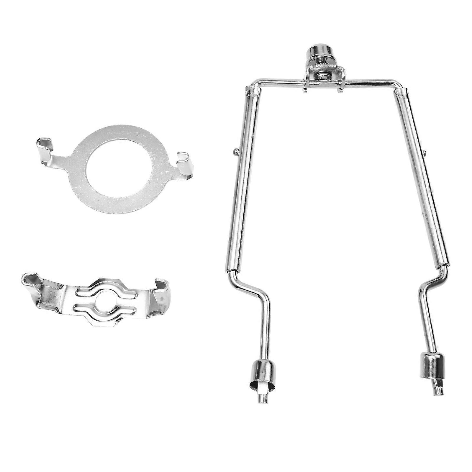 Lamp Shade Holder 1Pcs Horn Shape Lighting Support For Home Decoration And Living Room With Silver Electroplated Surface