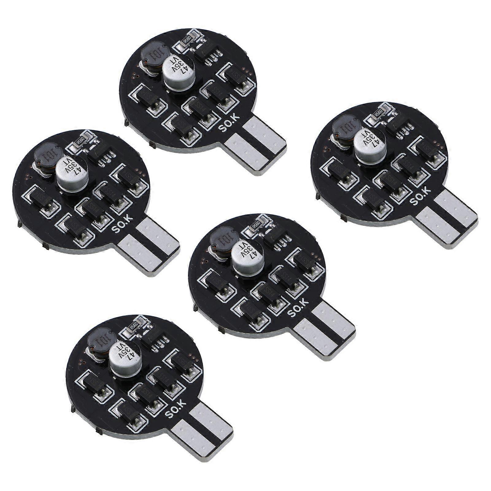 Interior Light Bulbs Bulb Xenon Bulbs For Interior Lighting Low Power Consumption 5Pcs