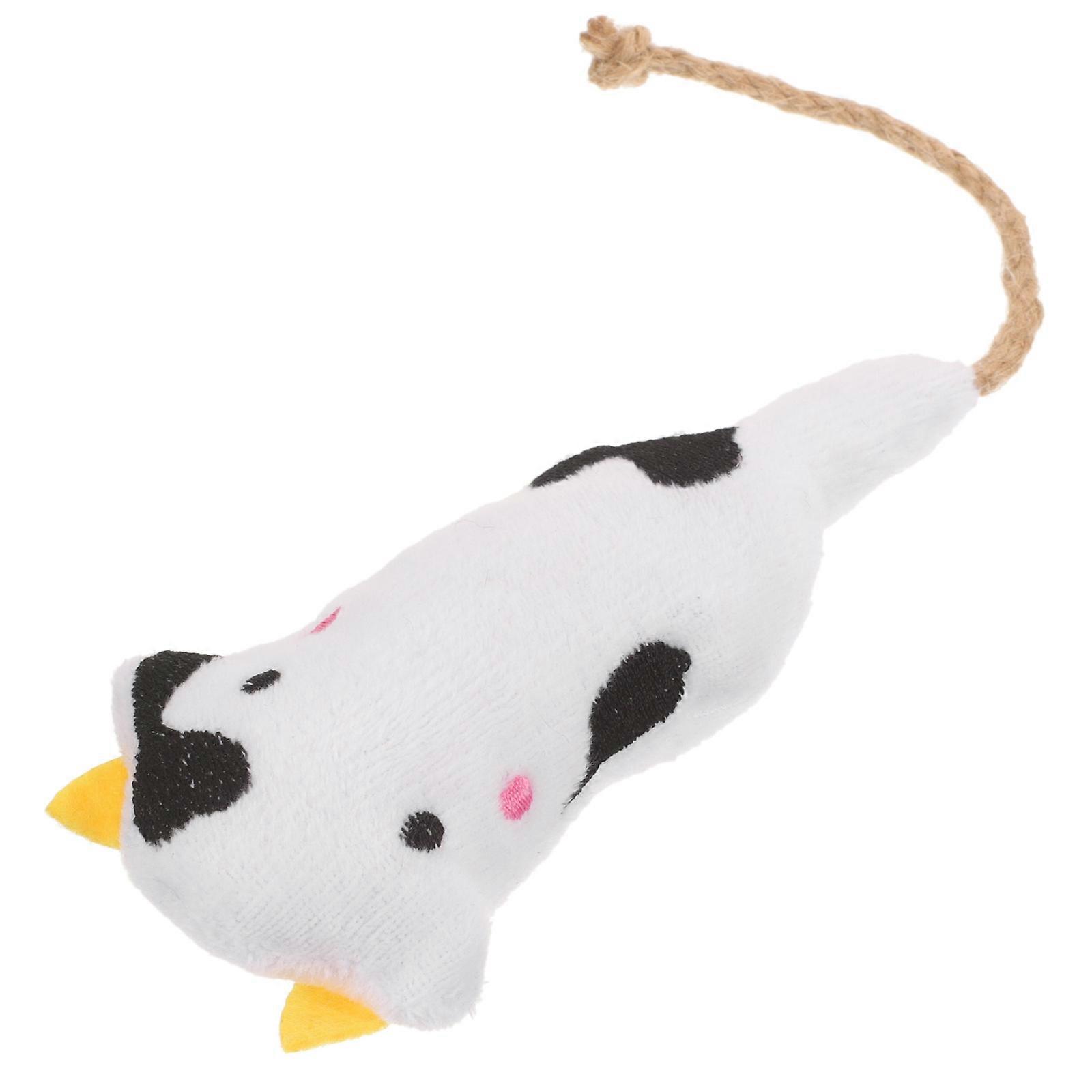 Plush Catnip Toy Interactive Chew Toy for Indoor Cats 2Pcs Set