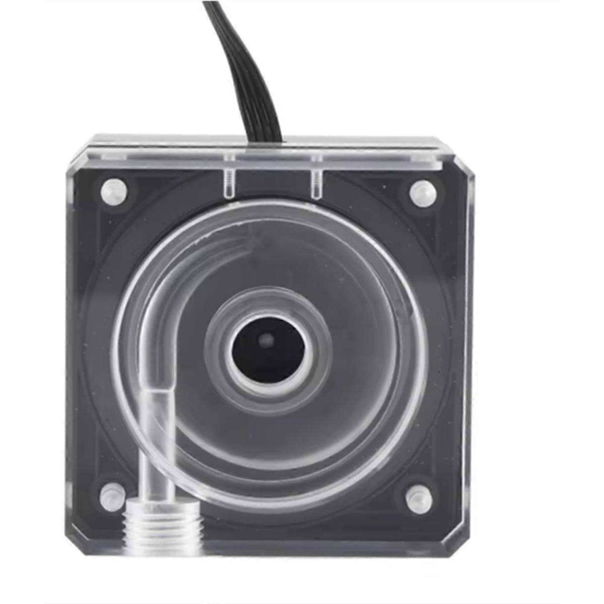 500L/H Water Cooling Pump Water Cooling Pump Ultra-Thin PMMA PWM Speed Control 3 Meters Head 500L/