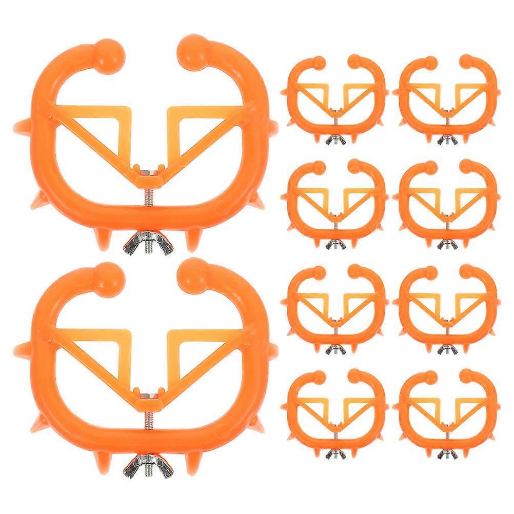 Livestock Calf Weaner Nose Clip for Cow Weaning 12Pcs Plastic Set