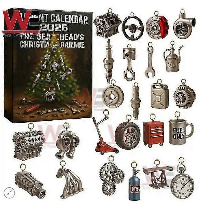 2025 Christmas Advent Calendars Decoration Acrylic A