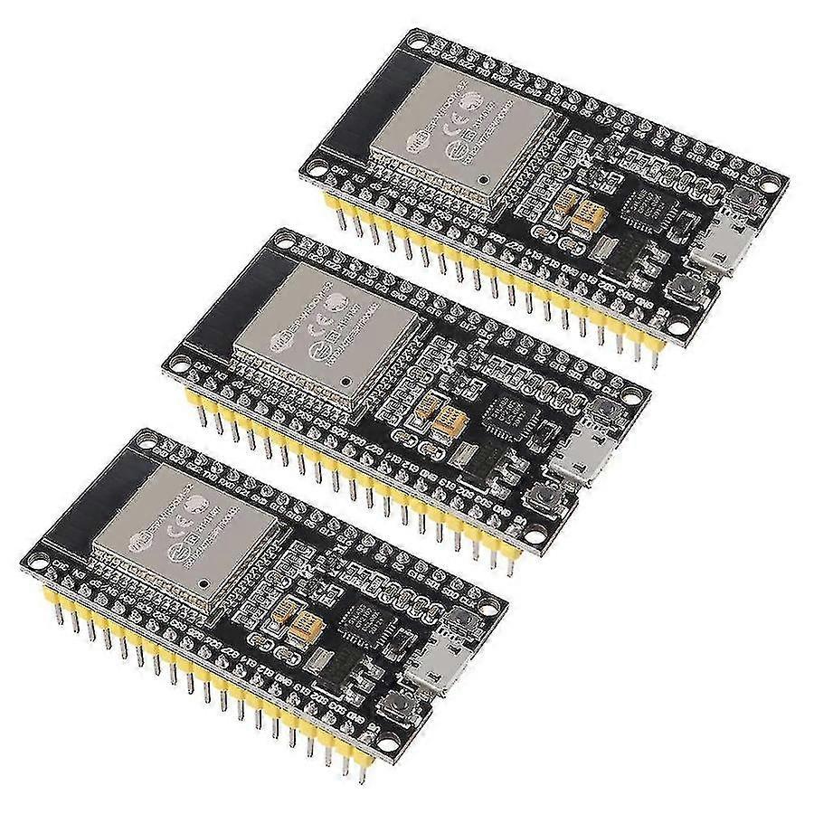 ESP32 WiFi Bluetooth Microcontroller ESP-WROOM-32 2.4GHz 3pcs