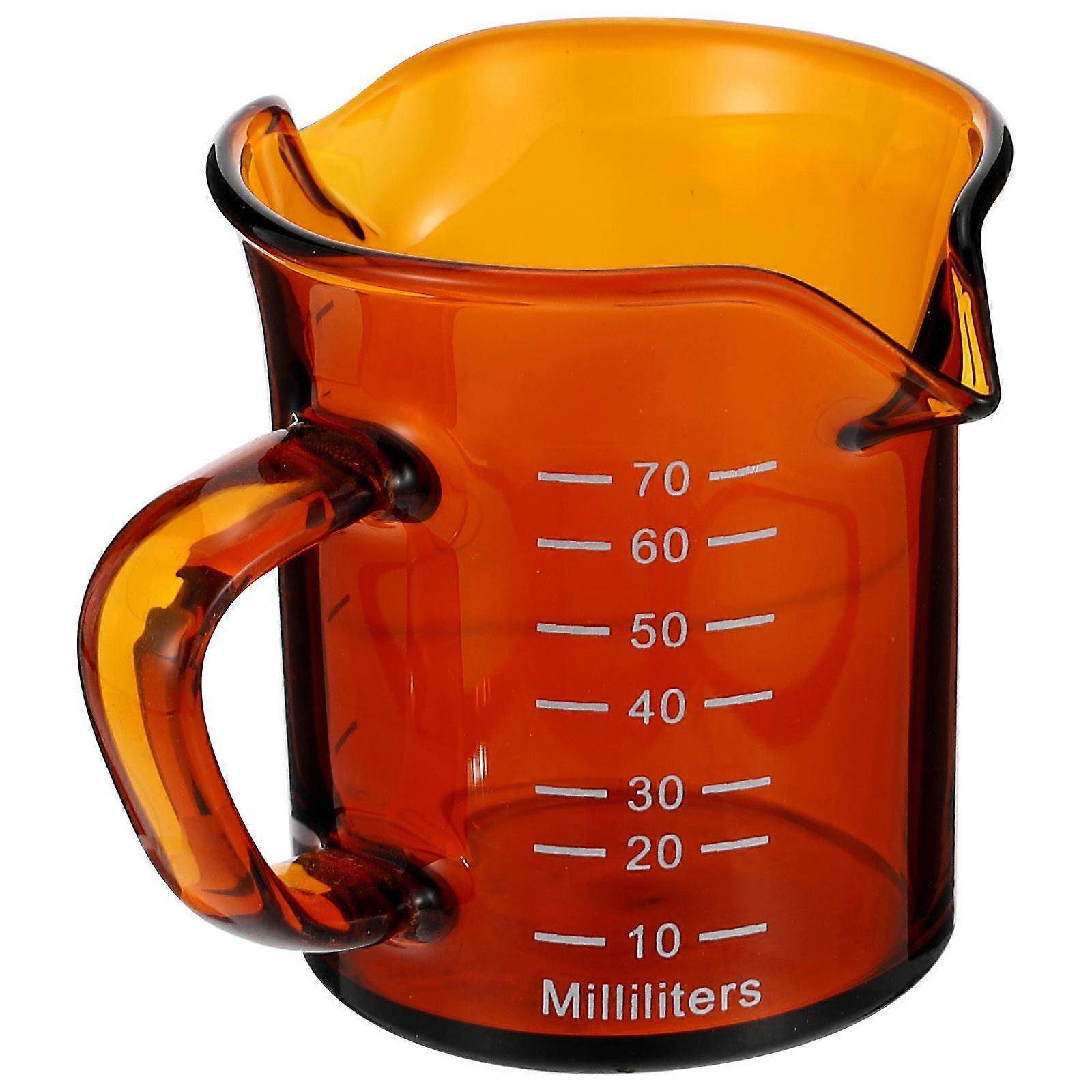 Coffee Drinking Glass Measuring Cups 3Pcs for Household Storage