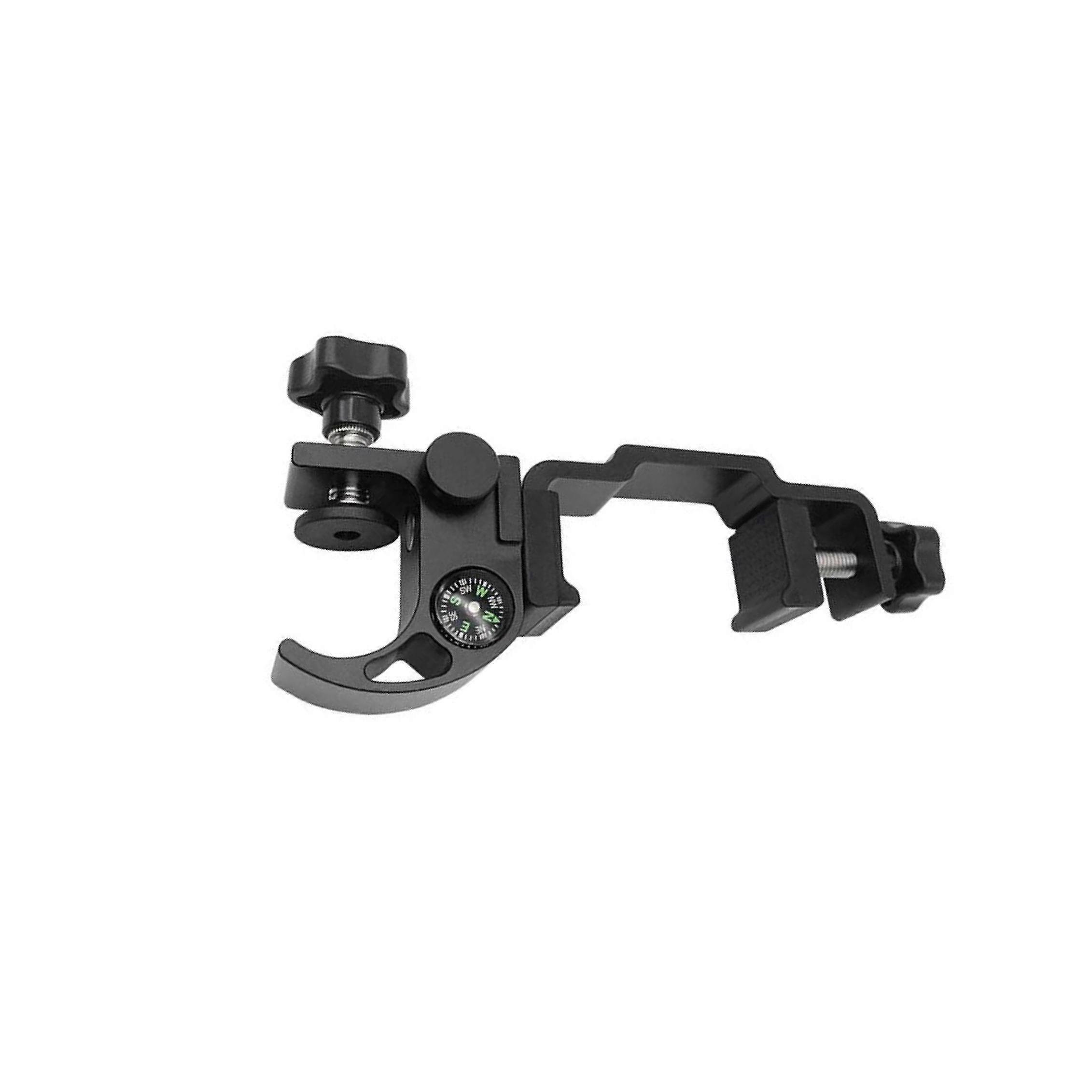 Pole Clamp for for Survey Equipment Pole Holder High Efficiency with Compass