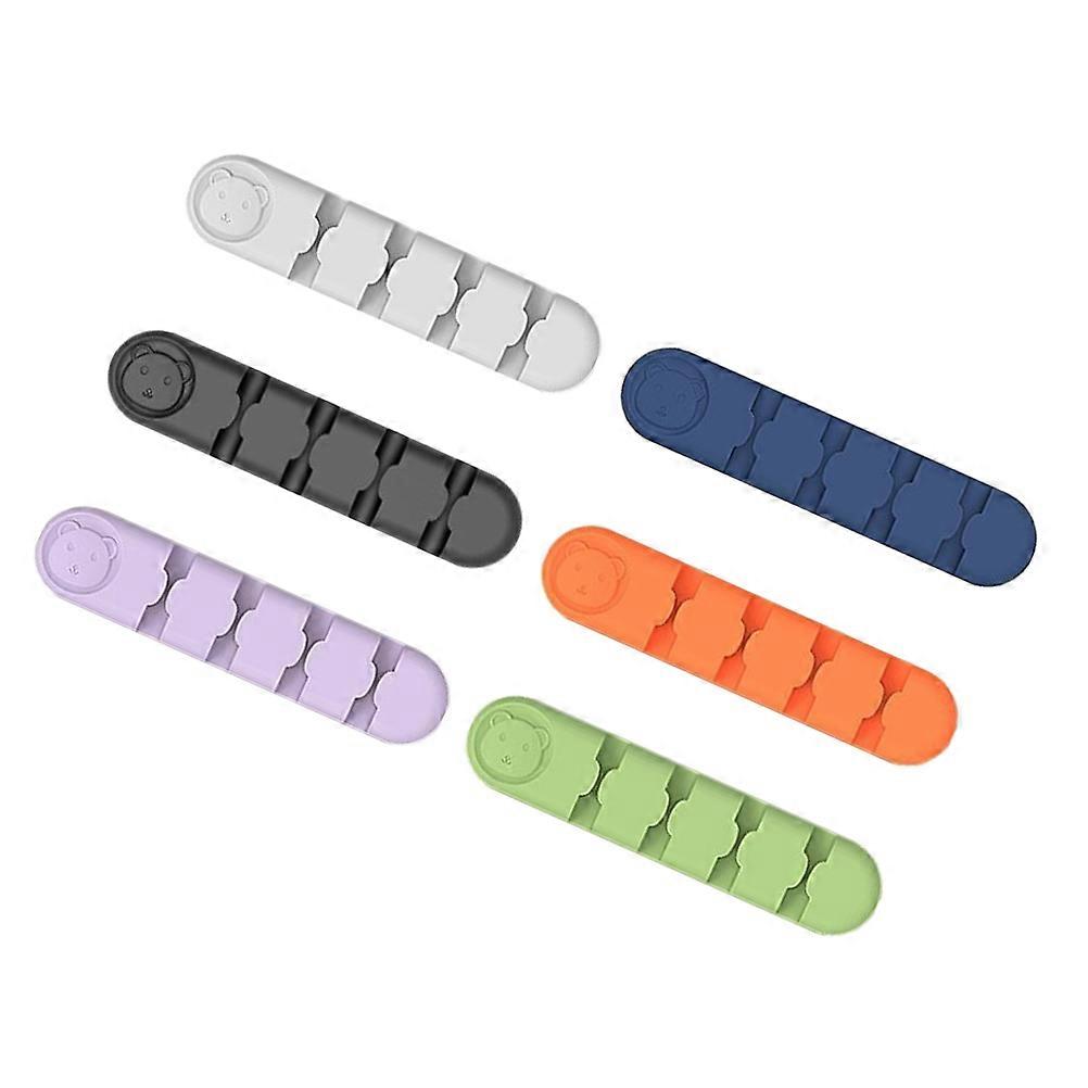 Practical Cable Organizers Cartoon Cable Wrappers for Wire Organizing 18Pcs