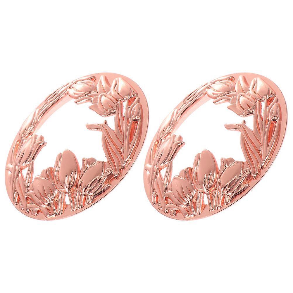 Windproof Candle Topper Zinc Alloy Protective Lid for Aromatherapy 2Pcs