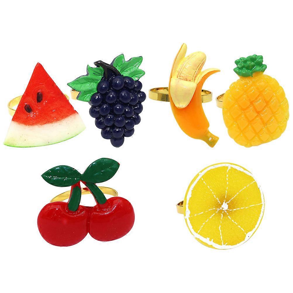 Elegant Tabletop Napkin Buckle For Dinner Parties Compact Size 18 Pcs Assorted Color