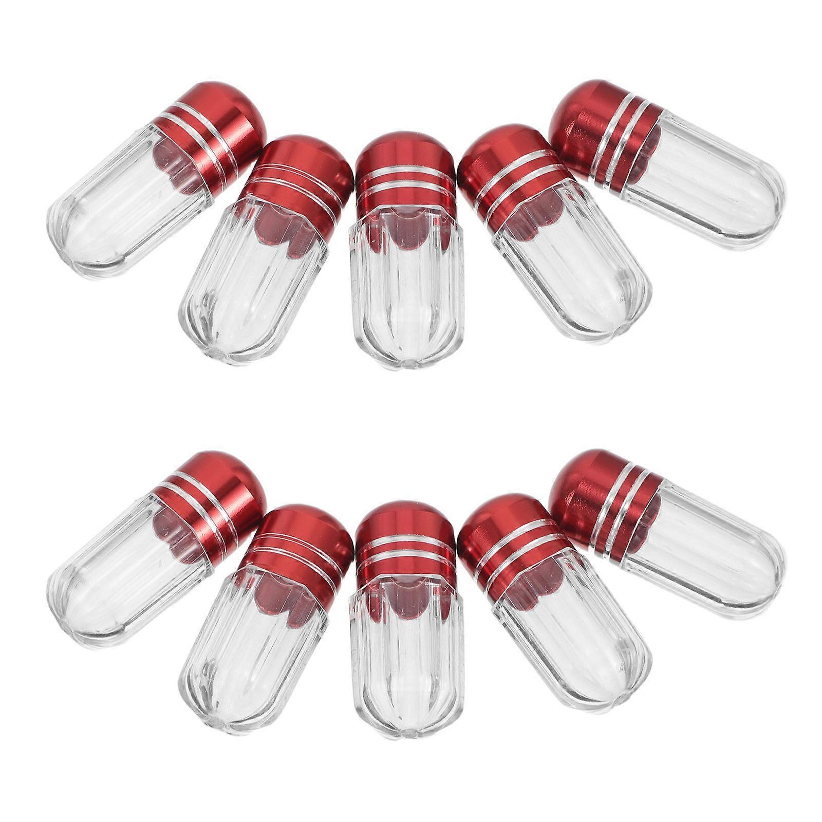 Travel Pill Bottle Case Plastic Containers for Storage 120Pcs with Lids