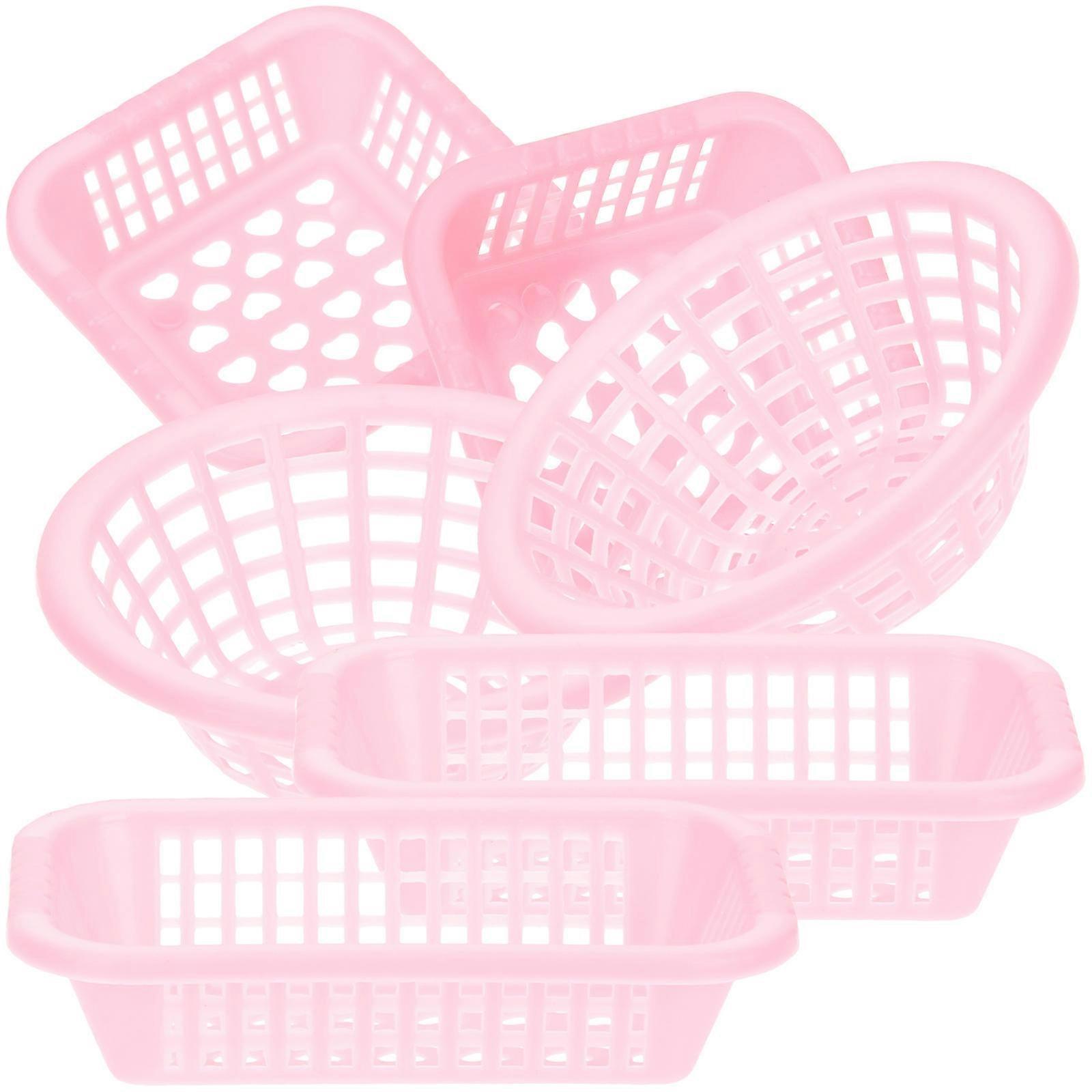 Vegetable Washing Basket Miniature Basket for Decor 24Pcs