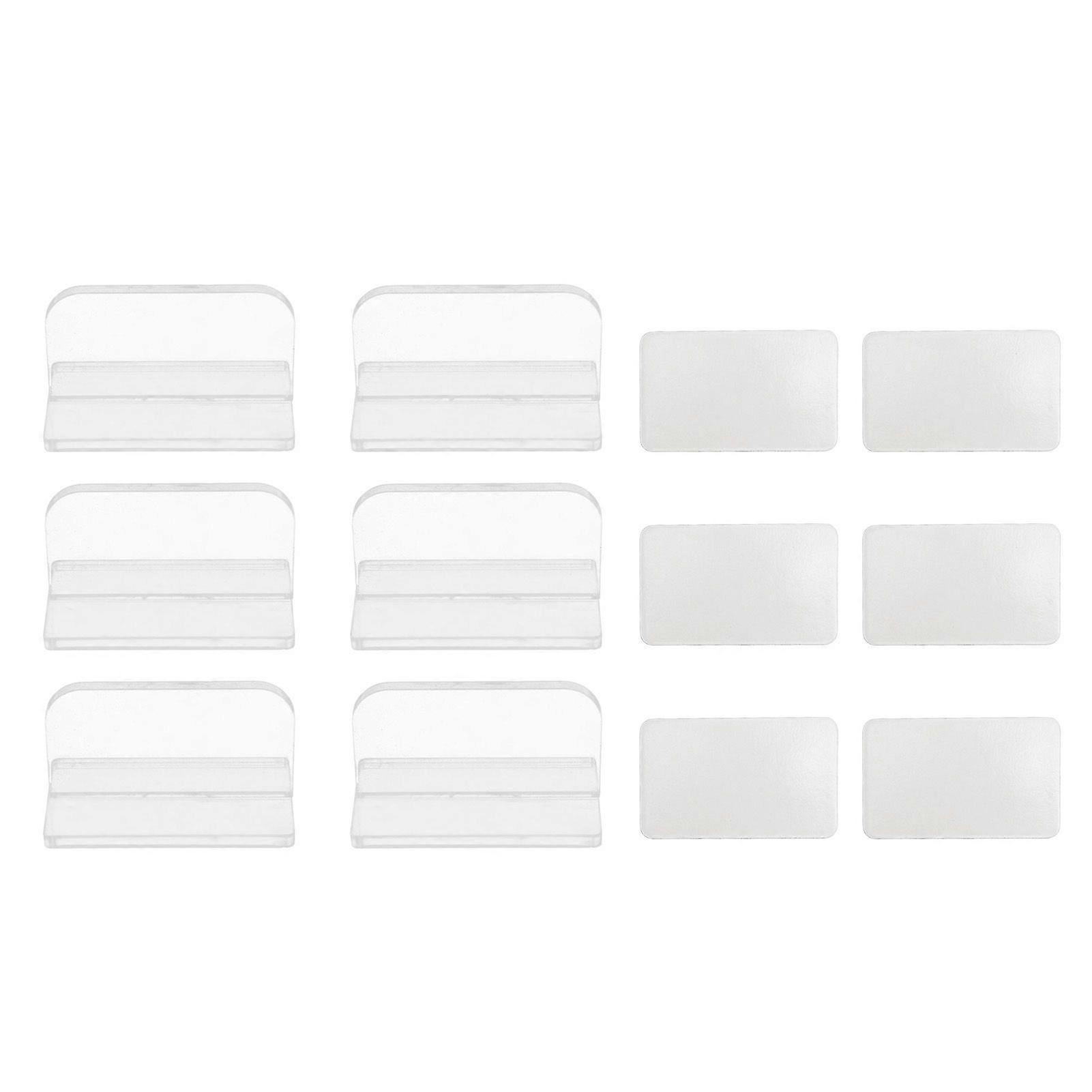 6Pcs Aquarium Cover Handle Secure Grip Durable Acrylic Aquarium Lid Pull Handle for Home