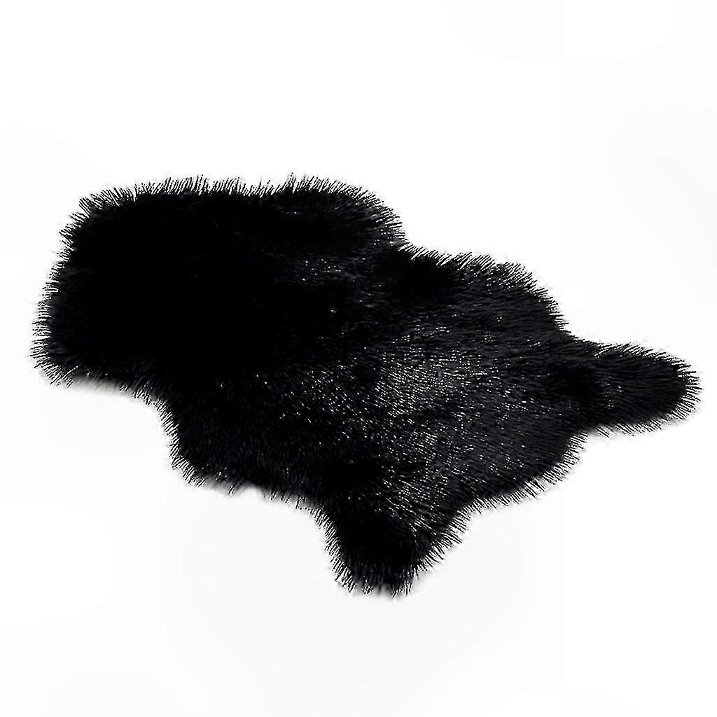 Faux Sheepskin Rugs Non-Slip Shaggy Carpet for Bedroom - JS
