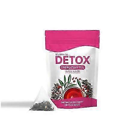 Detox Tea - Slimming Tea with Dandelion and Ginseng to Help Detox, Flatten Belly, and Prom