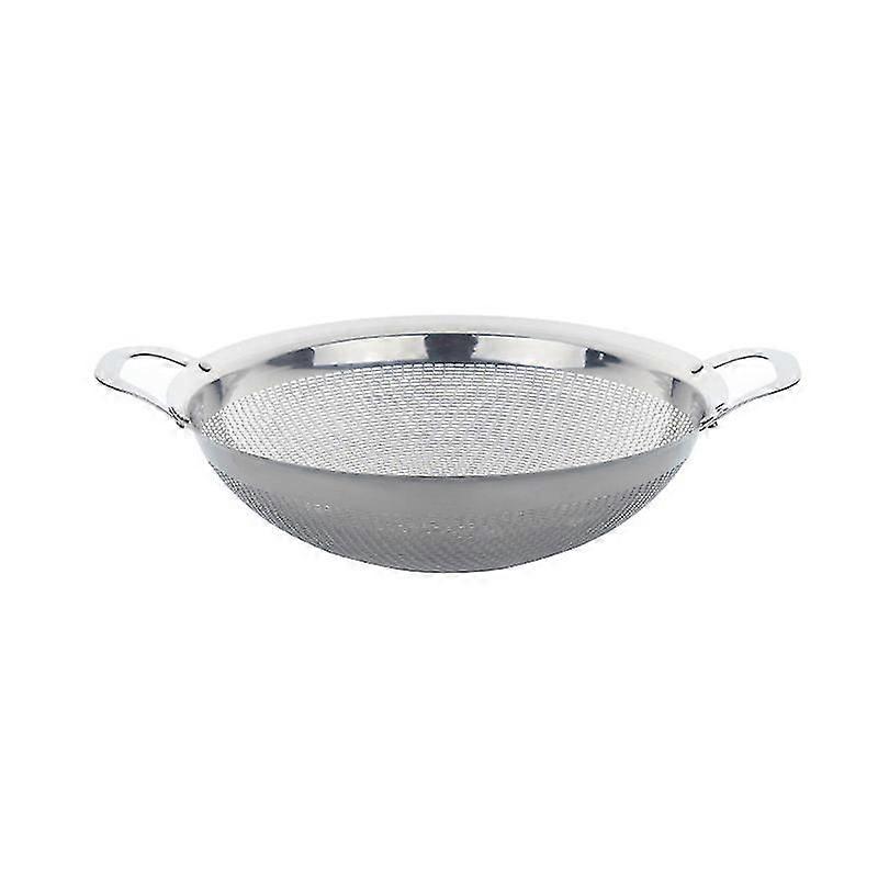 Stainless Steel Drain Basket Rice Strainers Rice Mesh Filter Vegetable Basket With Handle Kitchen