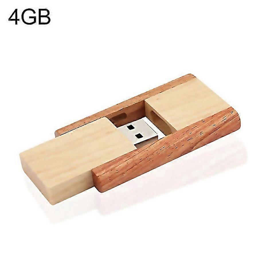 For 4 Gb Wood Material Usb Flash