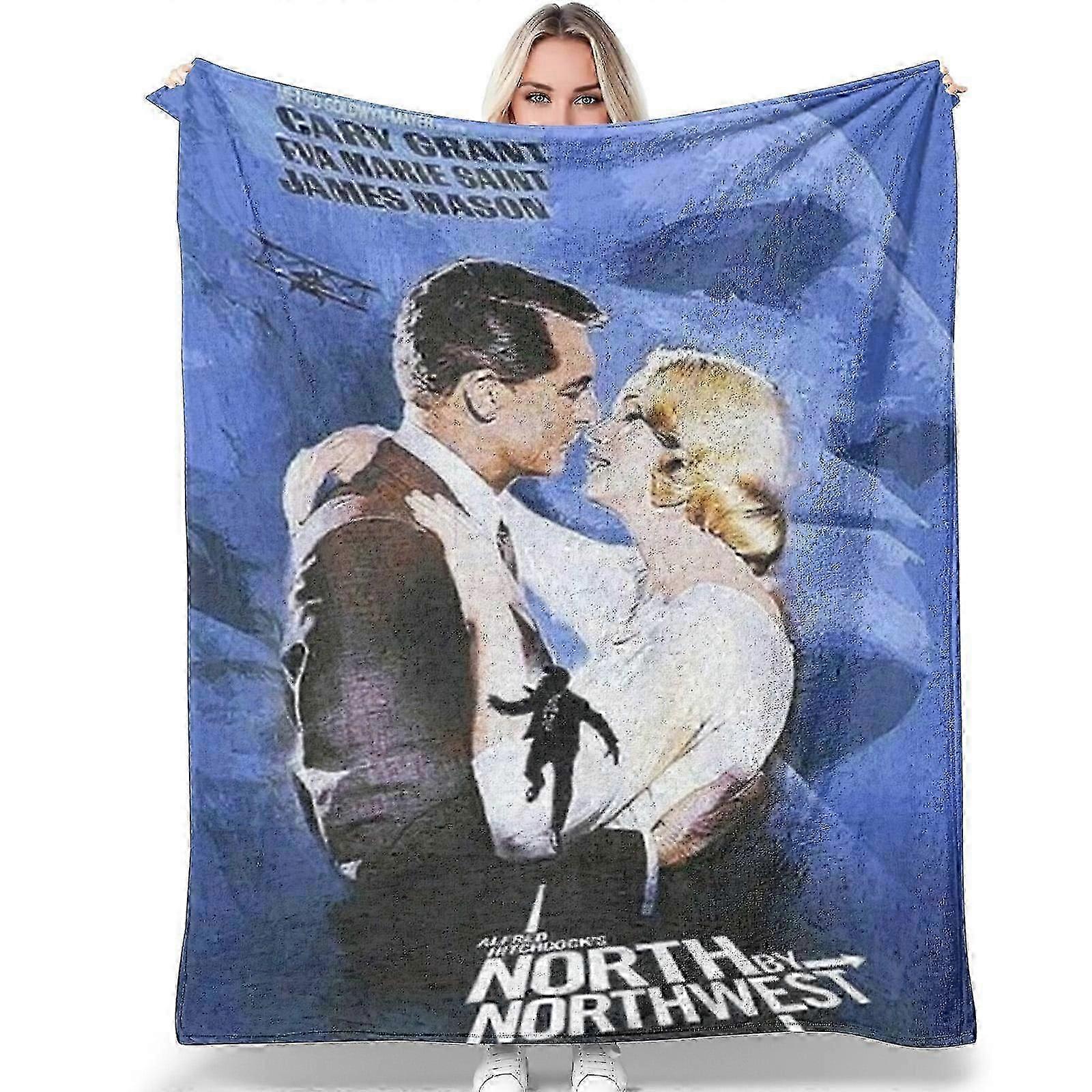 Blanket North By Northwest Blanket,Throw Blankets Flannel Sleep Cozy Lightweight Ultra-Soft Micro Blankets for Sofa Travel Air Conditioning Beddingxns