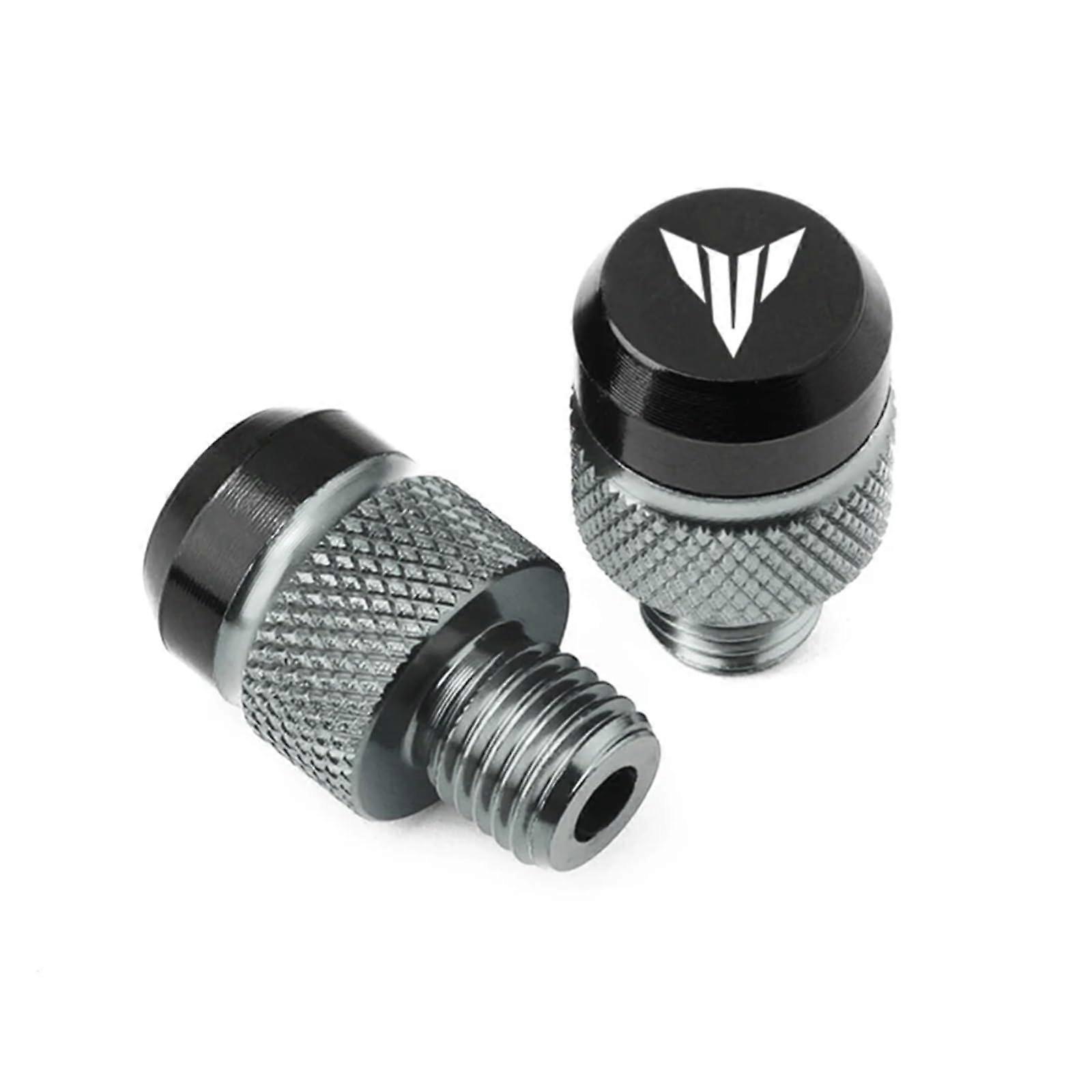 Motorcycle Mirror Hole Blanking Plug Titanium 10mm CNC Screw Cap Bolts