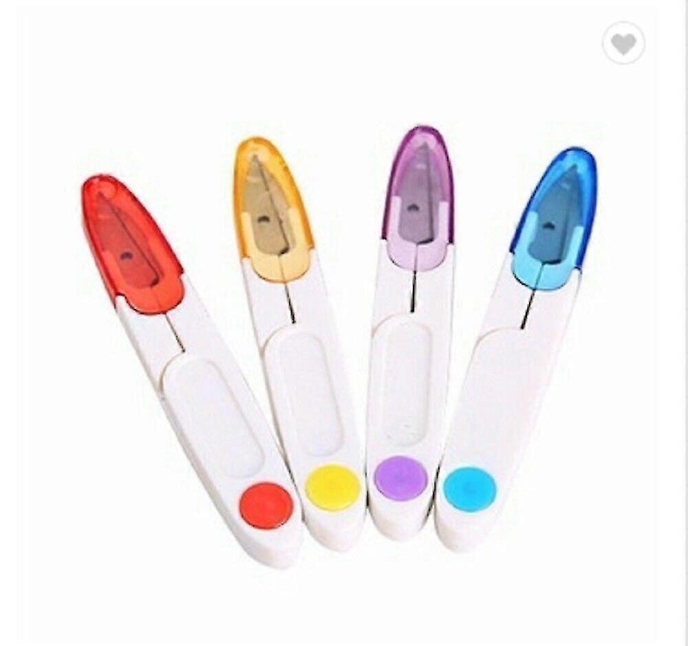 4pcs Embroidery Sewing Snips Thread Cutter Scissors Nipper Thrum Yarn