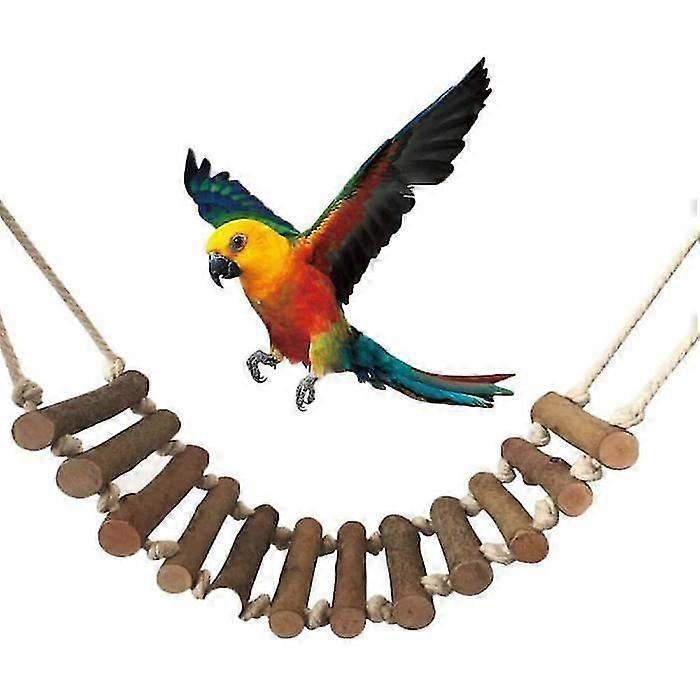 Wooden Drawbridge With Leather Ladder