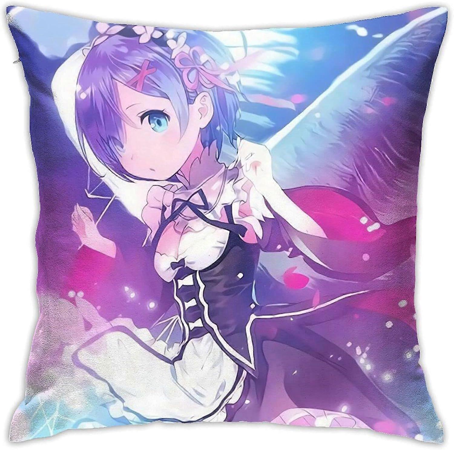 y1450 七つの大罪エリザベス・ライオネスアニメ枕両面スタイリッシュ印刷スロー枕ケースソフト枕カバー寝室ソファ装飾クッション