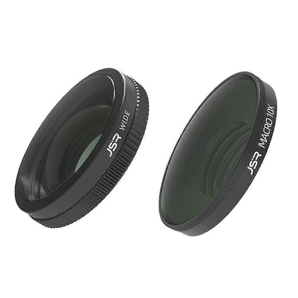 Wide-angle + portrait focus filter set for DJI Osmo Nano action camera
