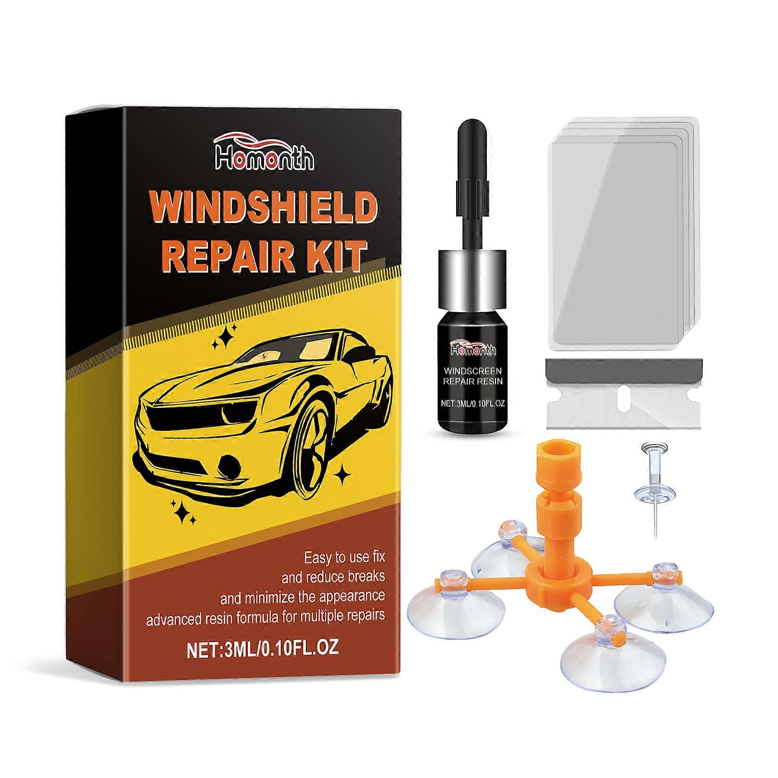 Windshield Repair Kit Contains Nano Titanium Oxide