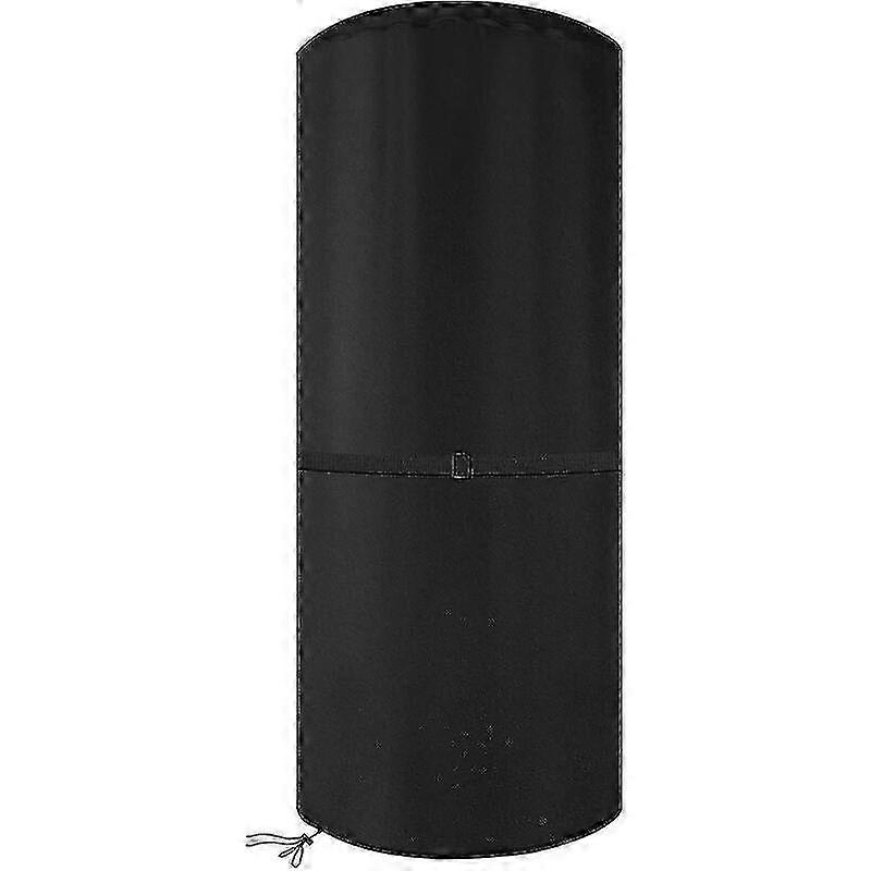 Round heater cover for outdoor use waterproof windproof 600D