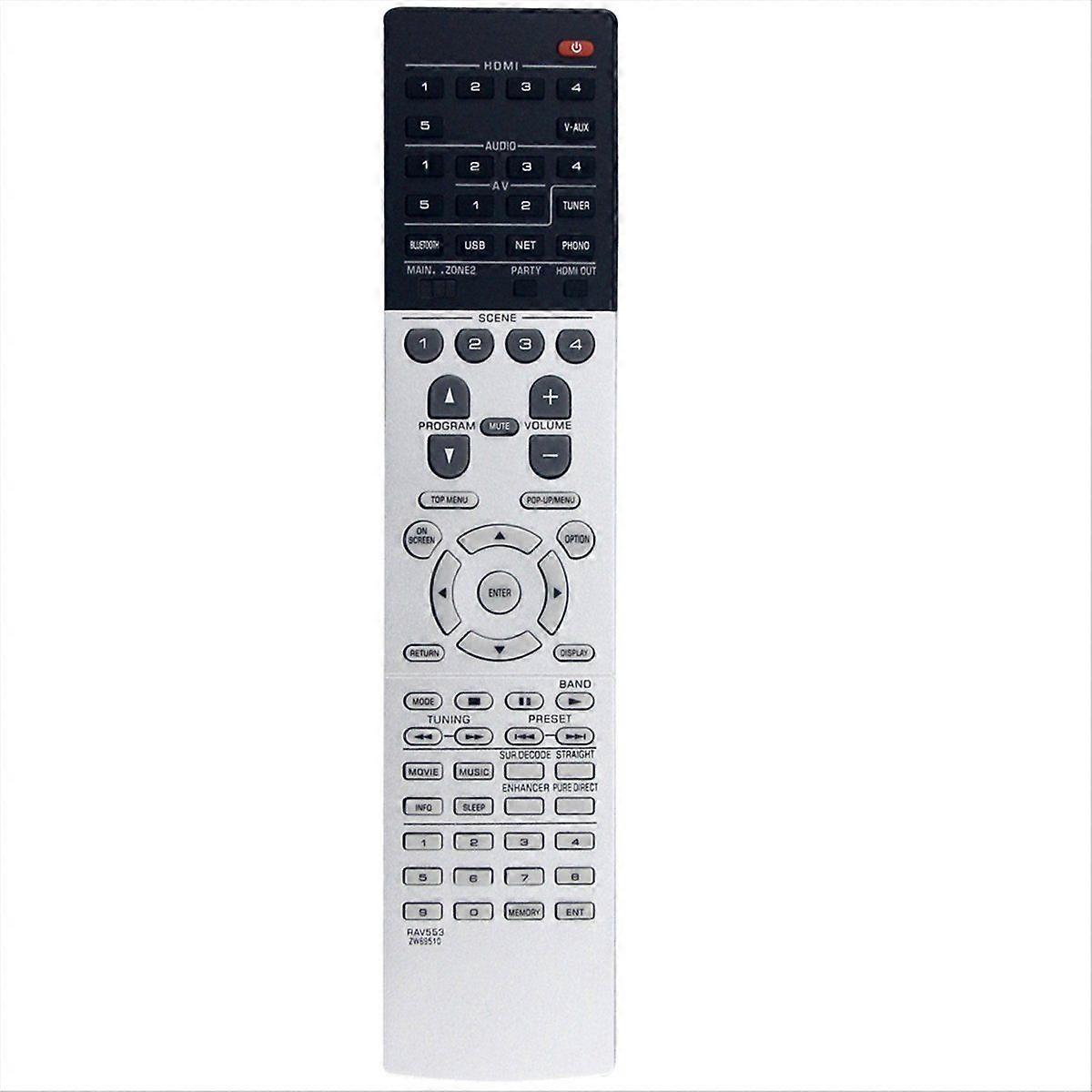 Replace RAV553 Remote Control for AVENTAGE ZW695100 RX-V683 RAV542 ZP601700 RX-AS710D RX-A1050 AV R