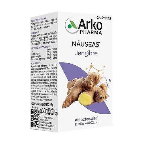 Arkocapsules ginger 40 capsules