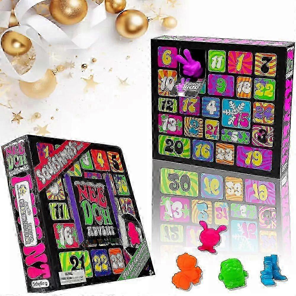 Nee Doh Squishmas Advent Calendar 2025, Christmas Squishy Advent Calendar