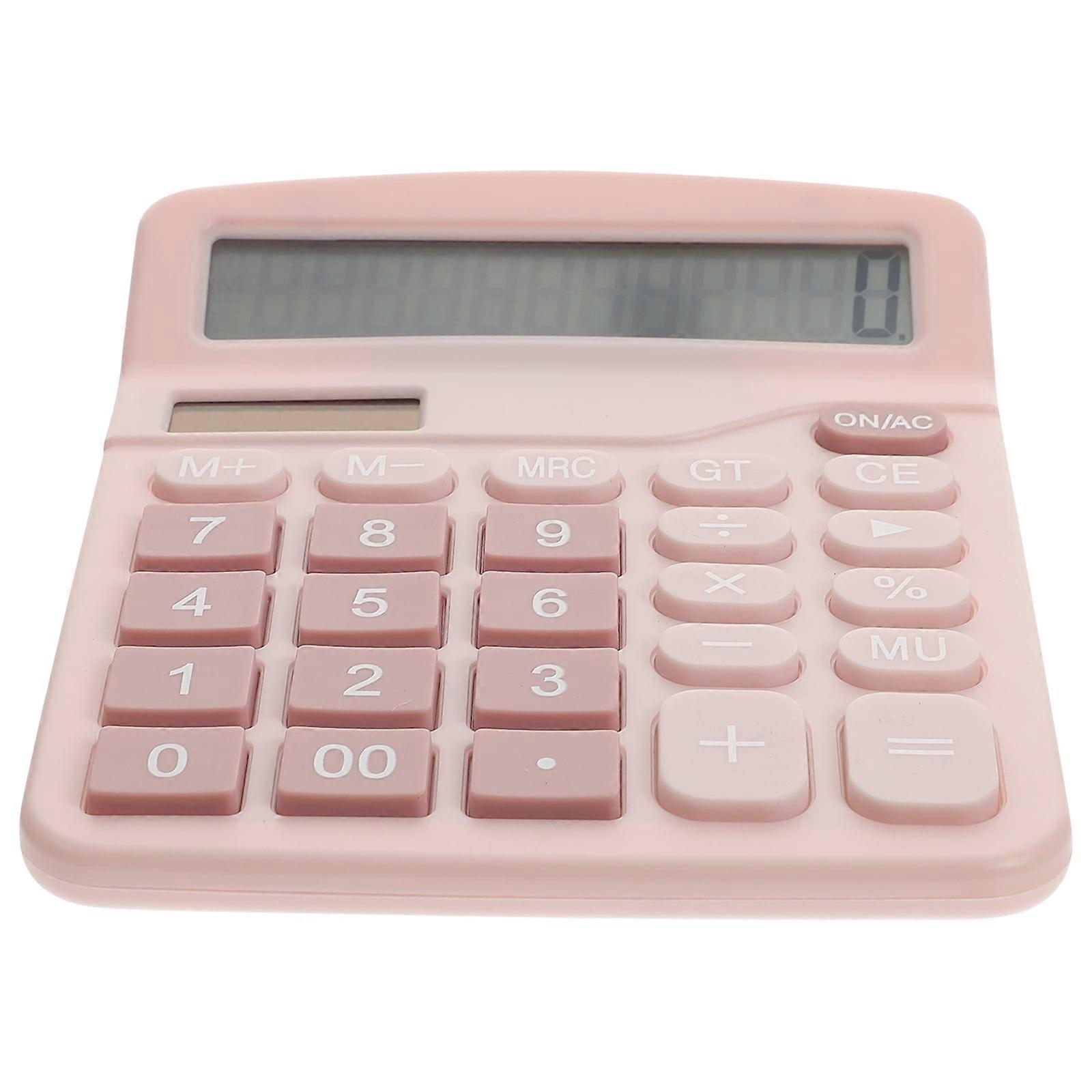 Solar Calculators Candy Color Basic Calculators for Students Adults