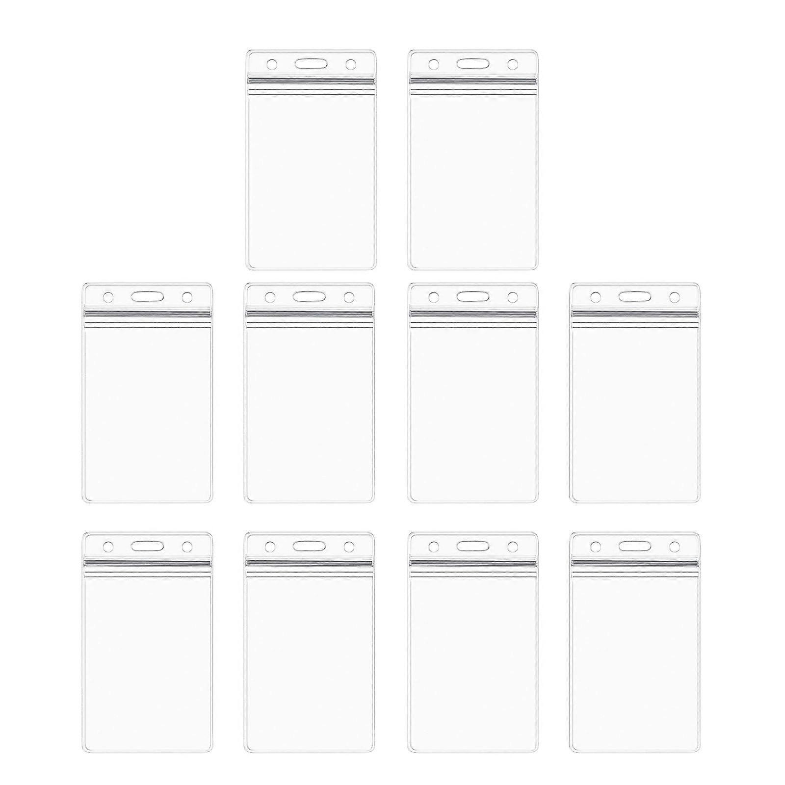 Liushuuuu Baseball Display Book with Lanyard, Clear Resealable Zip Sleeve for ID, License, Lottery Tickets - Vertical Soft Holder