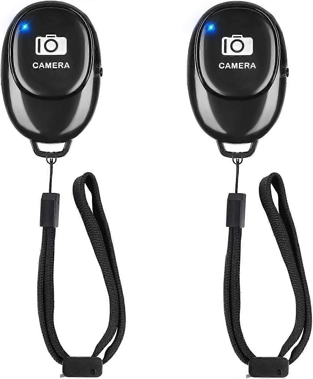Mobile Camera Remote Control (2 Pack) for Photos and Videos, Wireless Camera Remote Shutter Remote Compatible with iPhone/Android Phone/iPad/T