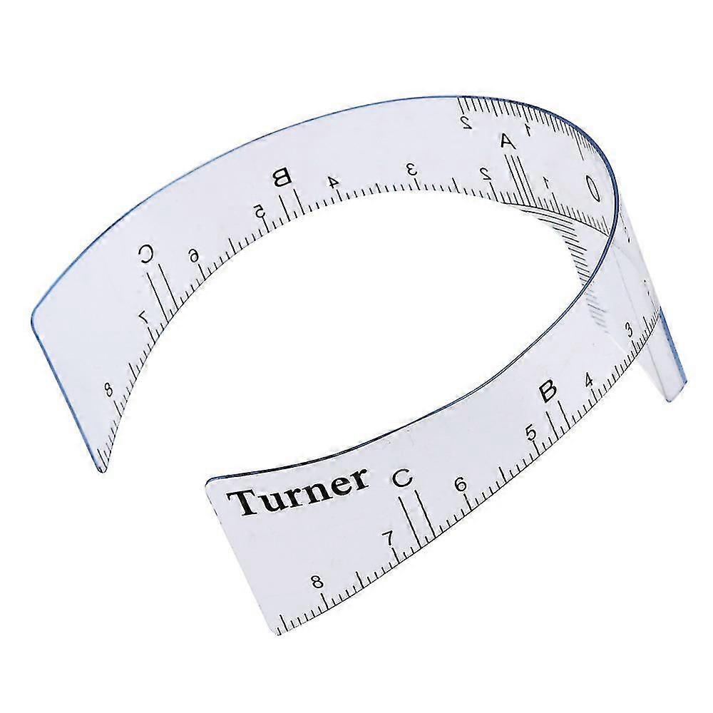 Microblading Reusable Makeup Brow Measure Eyebrow Guide Ruler Permanent Tools