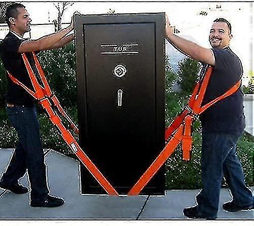 Lifting And Traveling Straps Designed For Objects, Heavy Objects Without Back Pain, Straps And Harnesses (2 Person Shoulder Lift And Move System)