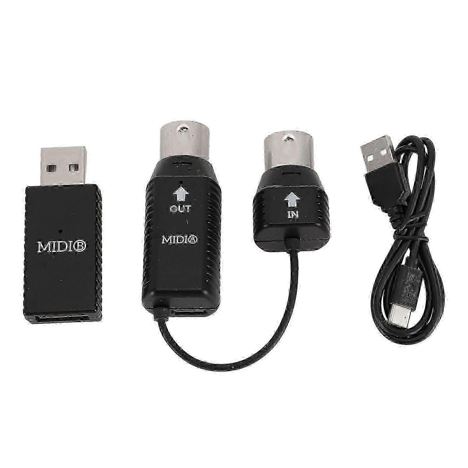 Wireless Adapter Professional to USB Controller Digital Piano Keyboard to MIDI Device OS X for Win XP