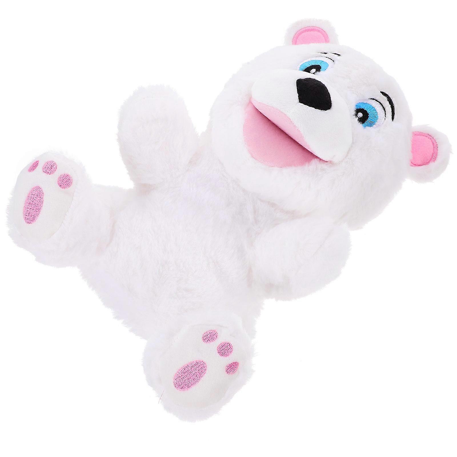 Interactive Hand Puppet Toy Bear for Story Telling Use