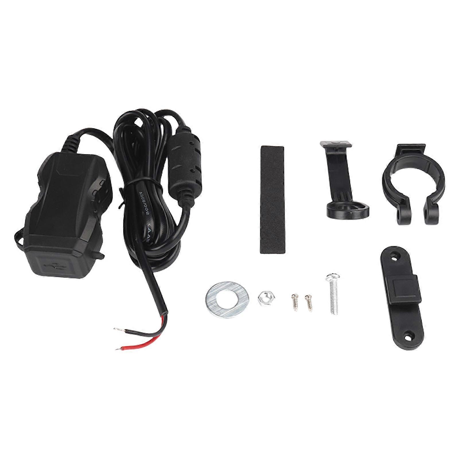 Strong 40W Motorbike Device Link 12V/24V To USB 5V Impermeable Building Backs Fast Fee Procedures Multicolor