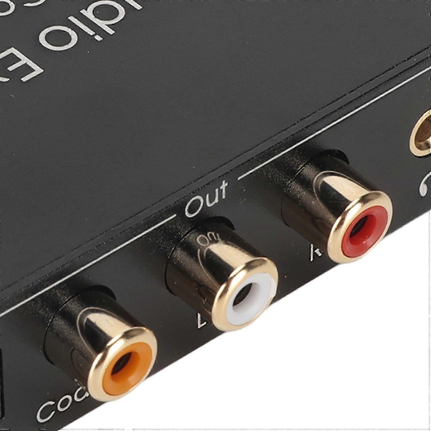 HD Output ARC Sound Extractor 192KHz Optical SPDIF 3.5mm Headphone Port Digital Analog Sound Convert