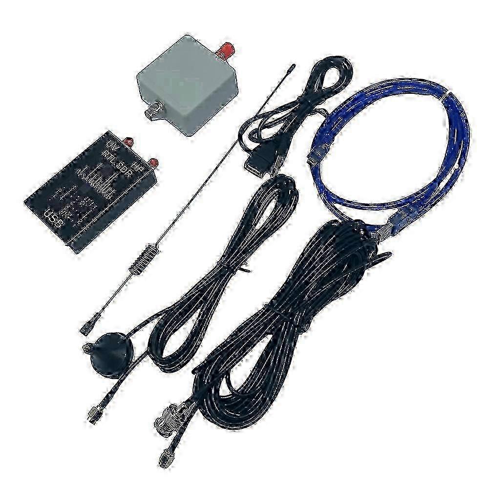 100KHz-1.7GHz Full Band UV HF RTL-SDR USB Tuner Receiver R820T+8232U Ham Radio USB Dongle RTL SDR