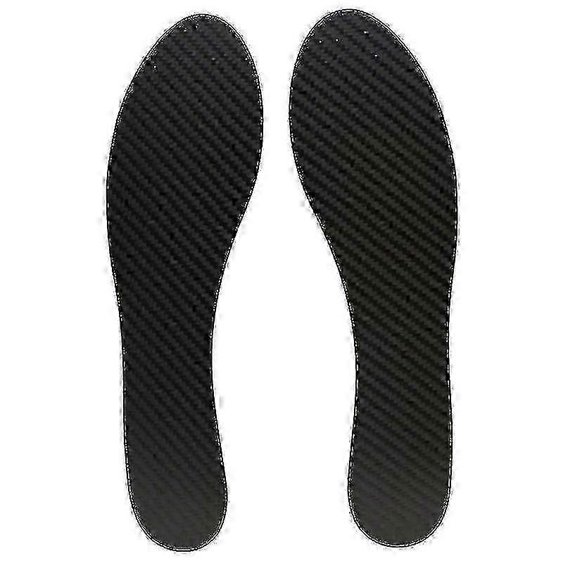 Carbon Fiber Running Shoe Insoles with Detachable Carbon Plate for Propulsion