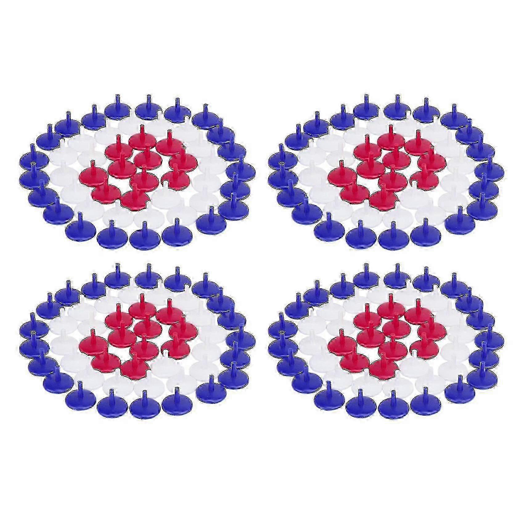 200 Pcs Golf Ball Marker 18mm Random Color Hy