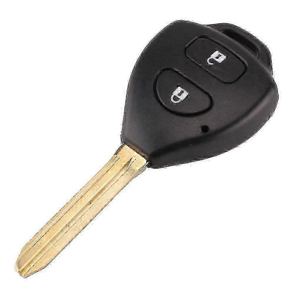 e 2 buttons replacement key shell remote for Toyota