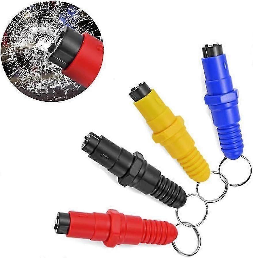 Bilammer Nödflyktverktyg, 2 i 1 Nödverktyg Bilnödflykt Fönsterbrytarfunktion För Familjens Nödflyktverktyg
