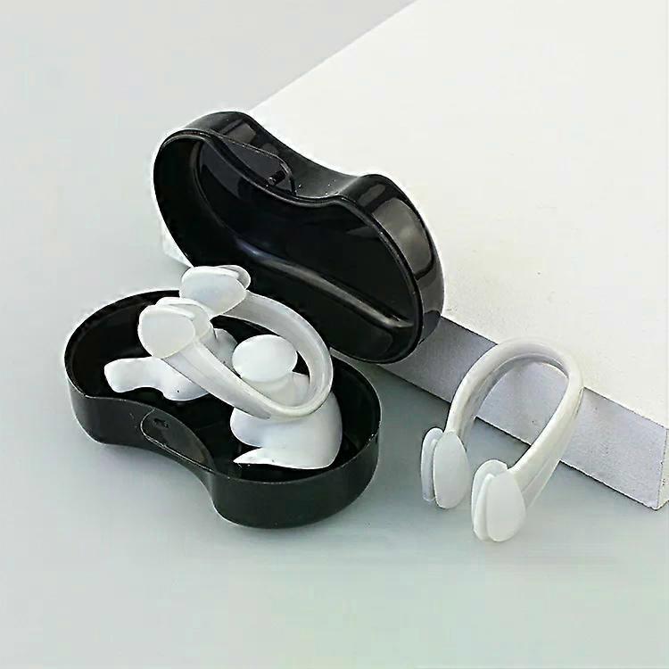 ��2-in-1 Set��Silicone Swimming Earplugs with Nose Clip - Waterproof Noise Cancelling for Pool/Sleep, Eco-Friendly Soft Design