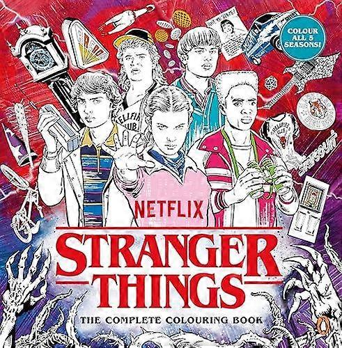 Stranger Things The Complete Colouring Book by Netflix Entertainment LLC Paperback