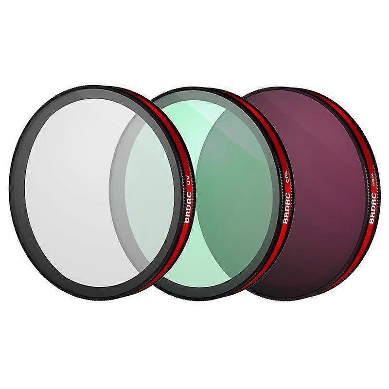 For DJI Osmo Action 6 BRDRC Lens Filter UV+CPL+ND16