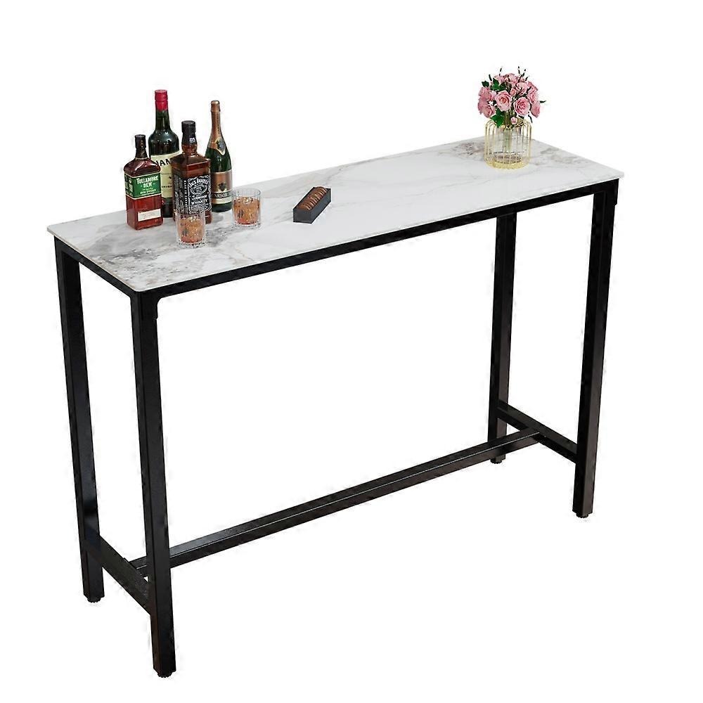 Heavy Duty Marble Kitchen Dining Table Bar Table Pub Dining High Table Breakfast Table